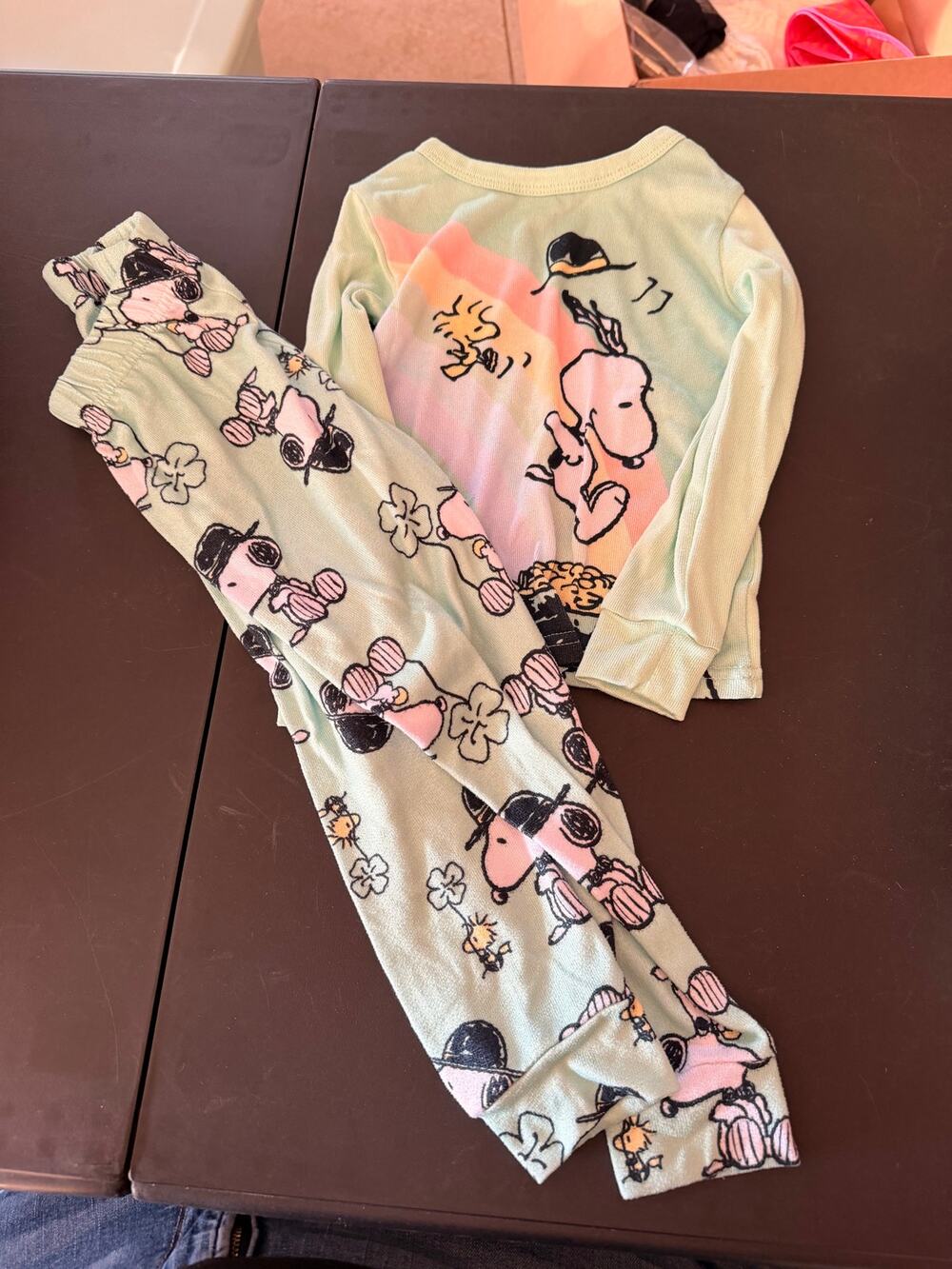 Snoopy Peanuts 2-Piece Pajamas Set — Size 6